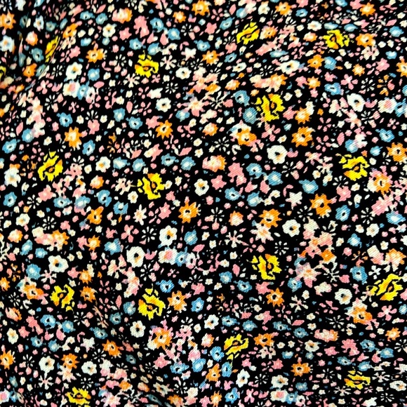 MERAKI Anthropologie 🌼 Floral Wrap Top - Picture 5 of 9